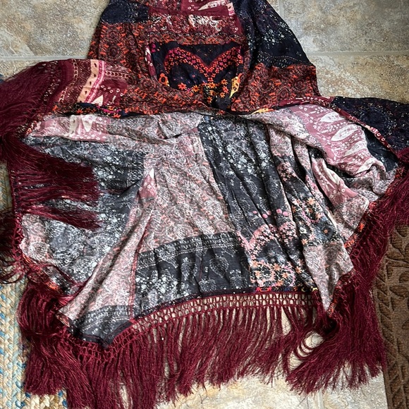 Free People Sweet Dreams Scarf Maxi Skirt NWT Size 2 - Picture 13 of 15